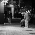 mental load of family life — parent caring for child at night